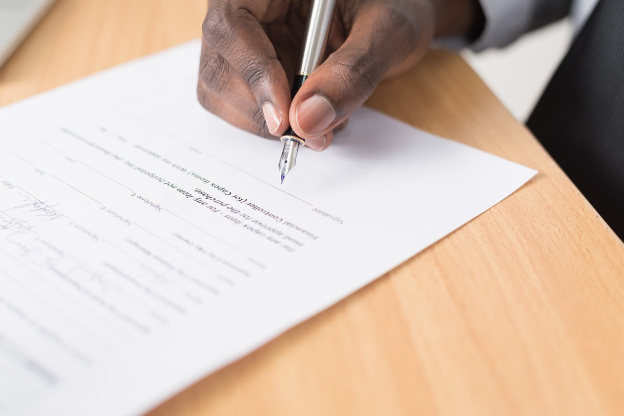 The paperwork that moves a container