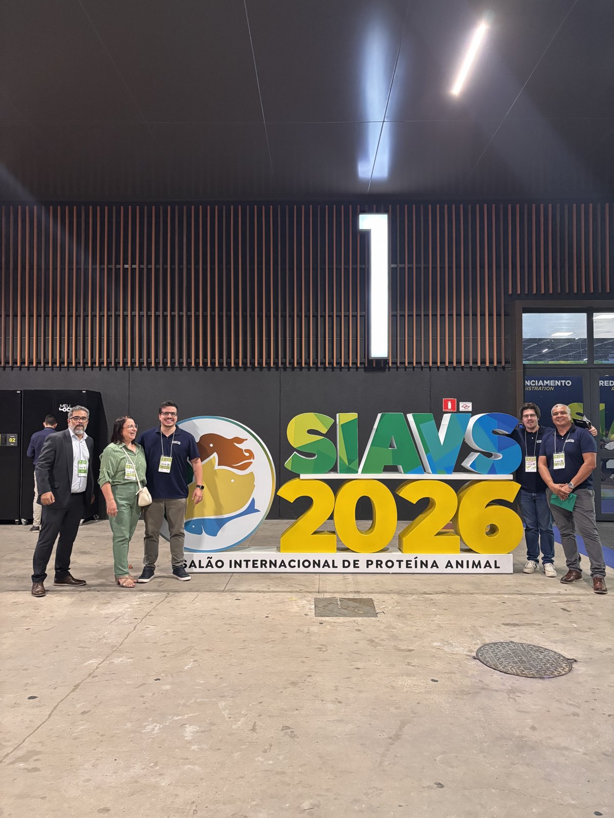THE 4D WORLD TEAM AT SIAVS 2026 · SÃO PAULO